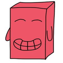 Red brick JUN and coal ball MAI Pt.2 sticker #15892874