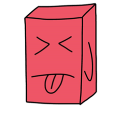 Red brick JUN and coal ball MAI Pt.2 sticker #15892878