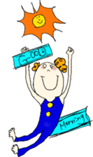 shirome chan sticker #15892894