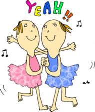 shirome chan sticker #15892897