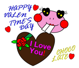 DEBA Frog & Mrs. Rabi sticker #15893261