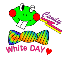 DEBA Frog & Mrs. Rabi sticker #15893262