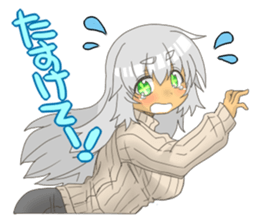 Original character ishika Sticker sticker #15893983