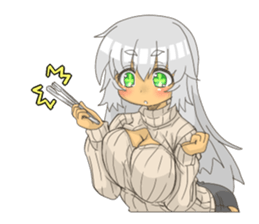 Original character ishika Sticker sticker #15893990