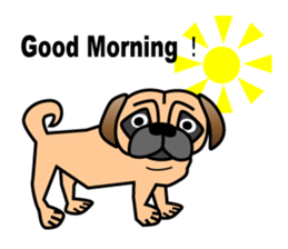 Pugpug1 sticker #15894018