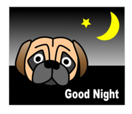 Pugpug1 sticker #15894022