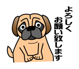 Pugpug1 sticker #15894023