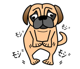Pugpug1 sticker #15894028