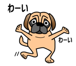 Pugpug1 sticker #15894030