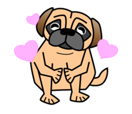 Pugpug1 sticker #15894037