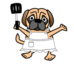 Pugpug1 sticker #15894042