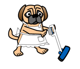 Pugpug1 sticker #15894046