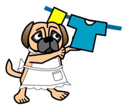 Pugpug1 sticker #15894047