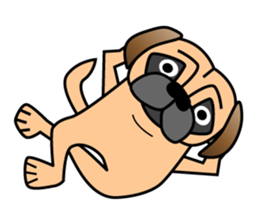 Pugpug1 sticker #15894048