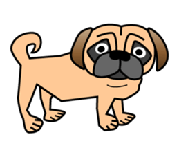 Pugpug1 sticker #15894051