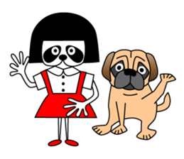 Pugpug1 sticker #15894052
