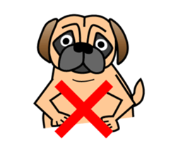 Pugpug1 sticker #15894053