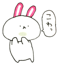 Kamaboko rabbit 3 sticker #15894226