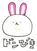 Kamaboko rabbit 3 sticker #15894249