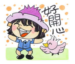 tree boy sticker #15894403