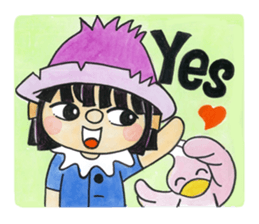 tree boy sticker #15894431