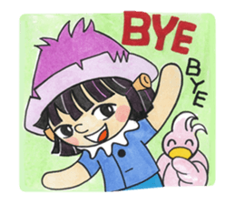 tree boy sticker #15894441