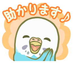 Honorific Ms.Seiko of the budgerigar sticker #15894458