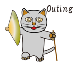 500 cats 4-210e-2 sticker #15894484