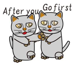 500 cats 4-210e-2 sticker #15894490