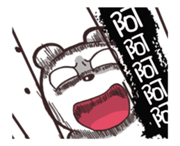 bears stand up sticker #15894550