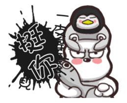 bears stand up sticker #15894557