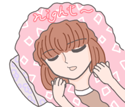 Chiko kittygirl-short hair kittygirl sticker #15894922