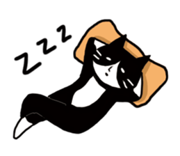 JUN of a cat sticker #15894963