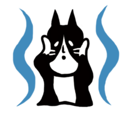 JUN of a cat sticker #15894965