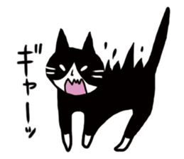 JUN of a cat sticker #15894967