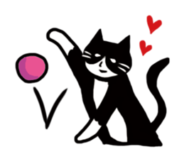 JUN of a cat sticker #15894988