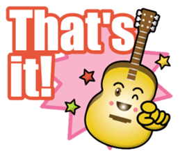 guitar teacher sticker #15895035
