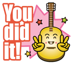 guitar teacher sticker #15895038