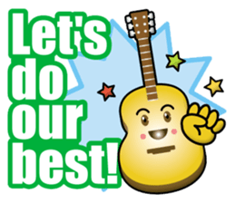 guitar teacher sticker #15895039