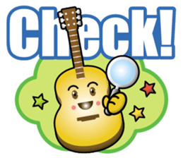 guitar teacher sticker #15895040