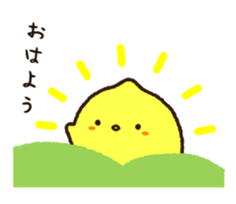 Simple and always usable Hiyokomame sticker #15895298