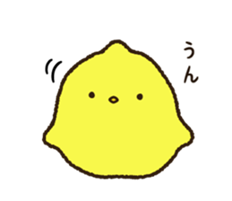 Simple and always usable Hiyokomame sticker #15895303