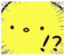 Simple and always usable Hiyokomame sticker #15895329