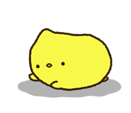 Simple and always usable Hiyokomame sticker #15895332