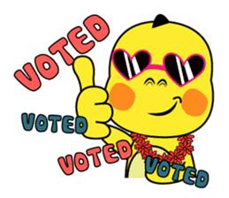 Special Election with Dinosaurs sticker #15895411