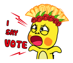 Special Election with Dinosaurs sticker #15895414