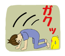 parakeet owner holiday ver. sticker #15895539