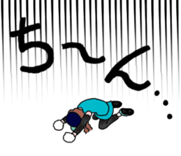 MARATHON GIRL sticker #15895693