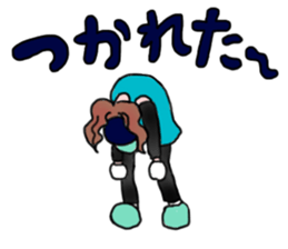 MARATHON GIRL sticker #15895703