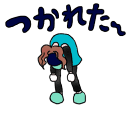 MARATHON GIRL sticker #15895703